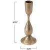 Creative Co-Op Hand-Forged Metal Taper, Antique Brass Finish Candle Holder - Image 10