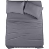 Utopia Bedding Bed Sheet Set - 4 Piece Queen Bedding - Soft Brushed Microfiber