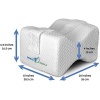 Doctor Developed Knee Pillow for Side Sleepers - Handbook Included - Leg Pillow - Image 5