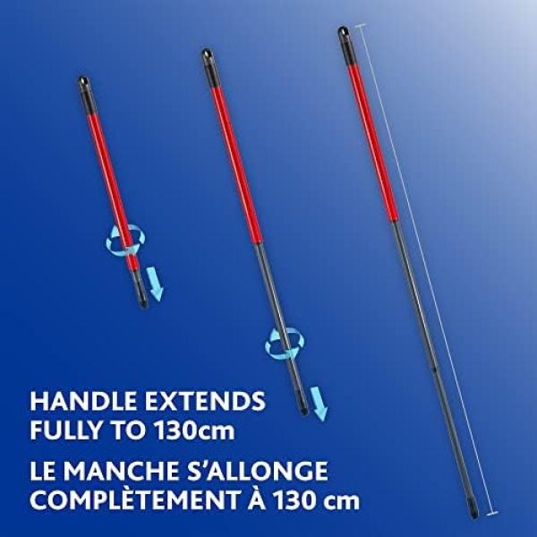 Vileda EasyWring Microfibre Spin Mop & Bucket Floor Cleaning System with Power - Image 6