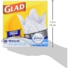 Glad White Garbage Bags - Small 25 Litres - Febreze Fresh Clean Scent, 100 Trash - Image 7