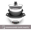 BLACK+DECKER 2-in-1 Rice Cooker & Food Steamer - 6-Cup Capacity, Automatic Keep - Image 5