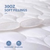 100% Waterproof Mattress Protector Queen, HYMOKEGE Quilted Mattress Cover - Image 3