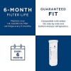 GE XWFE Refrigerator Water Filter | Certified to Reduce Lead, Sulfur, and 50+ - Image 4