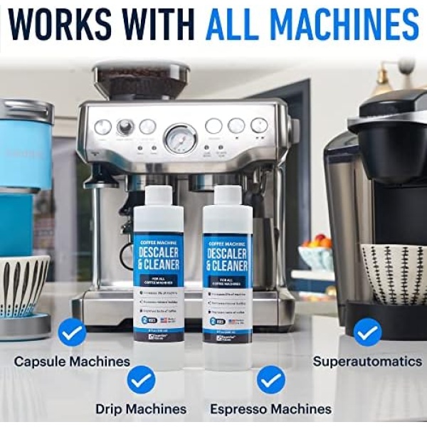 Universal Descaling Solution (2 Pack, 4 Uses Total), Designed For Keurig, Ninja, - Image 4