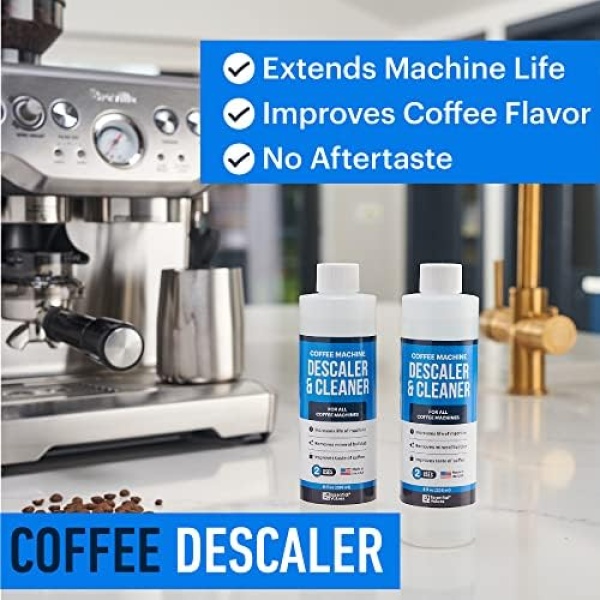 Universal Descaling Solution (2 Pack, 4 Uses Total), Designed For Keurig, Ninja, - Image 2