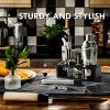 Mixology Bartender Kit with Stand | 15 Piece Bar Tool Set, Silver Bar Set - Image 4