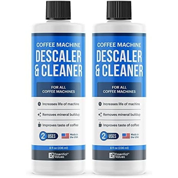 Universal Descaling Solution (2 Pack, 4 Uses Total), Designed For Keurig, Ninja,